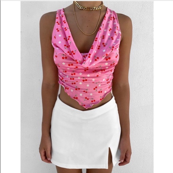 Pink cherry top - Picture 3 of 6